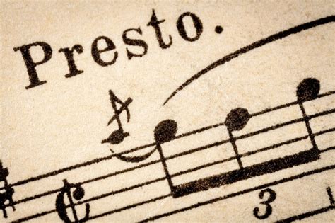 Presto Meaning in Music: Exploring Its Essence and Evolution