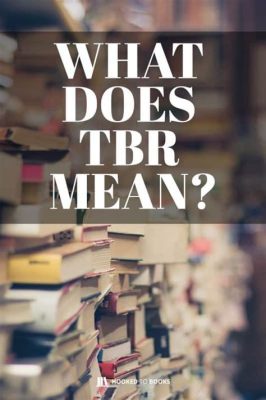 tbr meaning books